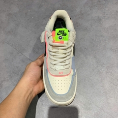 NIKE AIR FORCE 1 SHADOW 'SUNSET PULSE' CU8591 101 SIZE 38.5 - GIÀY 2HAND CHÍNH HÃNG
