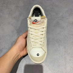 GIÀY NIKE BLAZER LOW PLATFORM 'TRIPLE SAIL' DJ0292-105 SIZE 37.5 - GIÀY 2HAND CHÍNH HÃNG