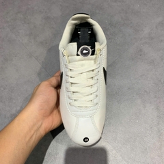 GIÀY NIKE CLASSIC CORTEZ LEATHER 'WHITE BLACK' 807471-101 SIZE 39 - GIÀY 2HAND CHÍNH HÃNG