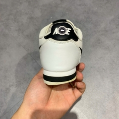 GIÀY NIKE CLASSIC CORTEZ LEATHER 'WHITE BLACK' 807471-101 SIZE 39 - GIÀY 2HAND CHÍNH HÃNG