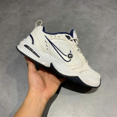 GIÀY NIKE AIR MONARCH IV WHITE METALLIC SILVER 415445-102 SIZE 41 - GIÀY 2HAND CHÍNH HÃNG