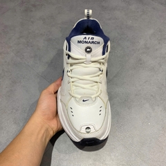 GIÀY NIKE AIR MONARCH IV WHITE METALLIC SILVER 415445-102 SIZE 41 - GIÀY 2HAND CHÍNH HÃNG