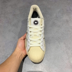ADIDAS ORIGINALS SUPERSTAR 'WHITE CREAM BROWN' – GY3420 – SIZE 42 – GIÀY 2HAND CHÍNH HÃNG