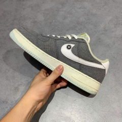 NIKE AIR FORCE 1 LOW 07 RECYCLED CANVAS CN0866 002 SIZE 44.5 - GIÀY 2HAND CHÍNH HÃNG