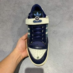 ADIDAS FORUM 84 LOW 'WHITE DARK BLUE' – GX2162 – SIZE 41 1/3 – GIÀY 2HAND CHÍNH HÃNG