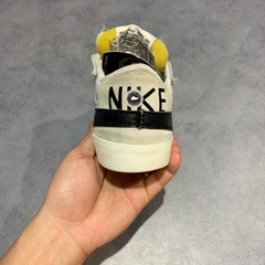👟 NIKE BLAZER LOW '77 JUMBO 'WHITE BLACK' DN2158-101 SIZE 41 - GIÀY 2HAND CHÍNH HÃNG 👟