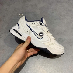👟 NIKE AIR MONARCH IV WHITE NAVY 415445-102 SIZE 41 - GIÀY 2HAND CHÍNH HÃNG 👟