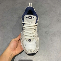 👟 NIKE AIR MONARCH IV WHITE NAVY 415445-102 SIZE 41 - GIÀY 2HAND CHÍNH HÃNG 👟