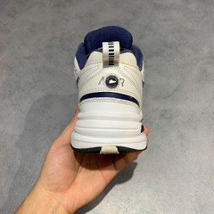 👟 NIKE AIR MONARCH IV WHITE NAVY 415445-102 SIZE 41 - GIÀY 2HAND CHÍNH HÃNG 👟