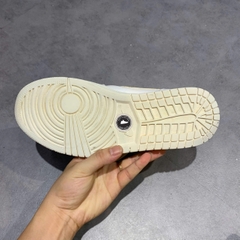 NIKE AIR JORDAN 1 MID 'TRIPLE WHITE' – 554724-109 – SIZE 41 – GIÀY 2HAND CHÍNH HÃNG