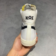 NIKE BLAZER MID '77 VINTAGE 'WHITE BLACK' SIZE 40.5 GIÀY 2HAND CHÍNH HÃNG