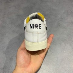 NIKE BLAZER LOW '77 VINTAGE WHITE BLACK' - DA6364-101 - GIÀY 2HAND CHÍNH HÃNG
