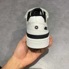 ADIDAS FORUM LOW WHITE BLACK FY7757 SIZE 40 GIÀY 2HAND CHÍNH HÃNG