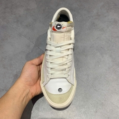 NIKE BLAZER LOW '77 VINTAGE WHITE BLACK' - DA6364-101 - GIÀY 2HAND CHÍNH HÃNG