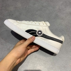 PUMA BASKET CLASSIC BADGE 'WHITE BLACK' – 362550 01 – GIÀY 2HAND CHÍNH HÃNG