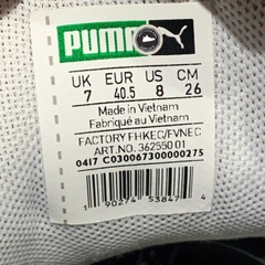 PUMA BASKET CLASSIC BADGE 'WHITE BLACK' – 362550 01 – GIÀY 2HAND CHÍNH HÃNG