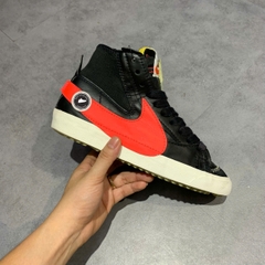 NIKE BLAZER MID '77 JUMBO BLACK BRIGHT CRIMSON DD3111-001 - GIÀY 2HAND