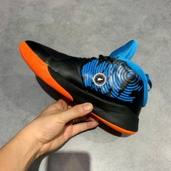 NIKE TEAM HUSTLE D 9 'BLACK/BLUE ORANGE' AQ4224-006 SIZE 40 – GIÀY 2HAND CHÍNH HÃNG