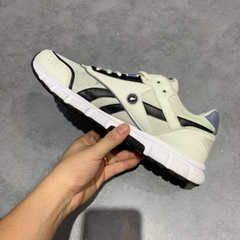 👟 REEBOK ROYAL RUN FINISH ‘BLACK WHITE BLUE’ DV8777 SIZE 43 GIÀY 2HAND CHÍNH HÃNG