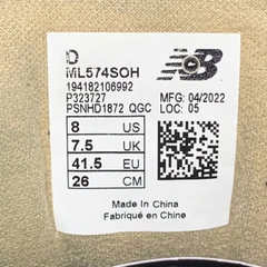 NEW BALANCE 574 NAVY ML574SOH SIZE 41.5 – GIÀY 2HAND CHÍNH HÃNG