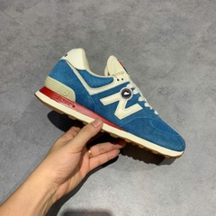 👟 NEW BALANCE 574 'RAINBOW PACK – NATURAL INDIGO' – ML574HC2 SIZE 41.5 GIÀY 2HAND CHÍNH HÃNG