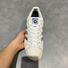 ADIDAS SUPERSTAR 'WHITE BLUE' EE4474 SIZE 40 2/3 – GIÀY 2HAND CHÍNH HÃNG