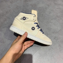 NIKE AIR JORDAN 1 MID SE ‘SANDDRIFT’ - DM9126 104 SIZE 37.5 GIÀY 2HAND CHÍNH HÃNG