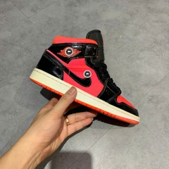 AIR JORDAN 1 MID 'HOT PUNCH' BQ6472-600 SIZE 36.5 GIÀY 2HAND CHÍNH HÃNG