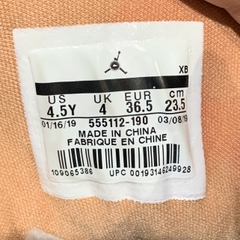 AIR JORDAN 1 MID GS 'WHITE ROSE GOLD' 555112-190 SIZE 36.5 GIÀY 2HAND CHÍNH HÃNG