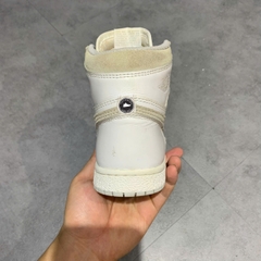 NIKE AIR JORDAN 1 RETRO HIGH ’85 OG NEUTRAL GREY - BQ4422 100 SIZE 38 GIÀY 2HAND CHÍNH HÃNG