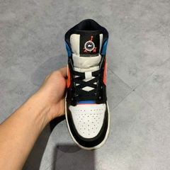 JORDAN 1 MID GS 'GAME TIME' CV4891-001 SIZE 36 GIÀY 2HAND CHÍNH HÃNG