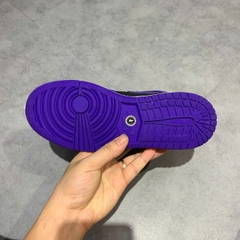 AIR JORDAN 1 MID 'DARK CONCORD' 554725-051 SIZE 36.5 GIÀY 2HAND CHÍNH HÃNG