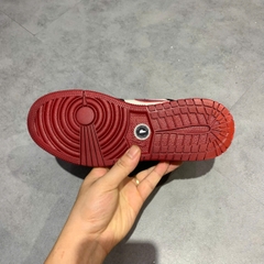 NIKE AIR JORDAN 1 MID GS ‘GYM RED’ - 554725 066 SIZE 38 GIÀY 2HAND CHÍNH HÃNG