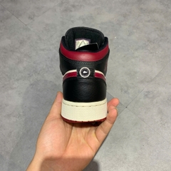 NIKE AIR JORDAN 1 MID GS ‘GYM RED’ - 554725 066 SIZE 38 GIÀY 2HAND CHÍNH HÃNG