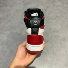 NIKE AIR JORDAN 1 MID GS “WHITE GYM RED” - AV4052 106 SIZE 38 GIÀY 2HAND CHÍNH HÃNG