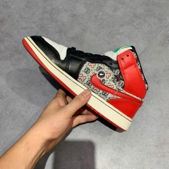NIKE AIR JORDAN 1 MID SE “WHITE BLACK MULTI-COLOR” - DM1208 150 SIZE 39 GIÀY 2HAND CHÍNH HÃNG
