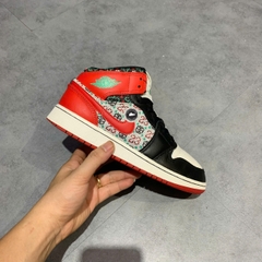 NIKE AIR JORDAN 1 MID SE “WHITE BLACK MULTI-COLOR” - DM1208 150 SIZE 37.5 GIÀY 2HAND CHÍNH HÃNG