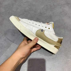 NIKE BLAZER LOW '77 JUMBO 'WHITE KHAKI' DZ2772-121 SIZE 42 GIÀY 2HAND CHÍNH HÃNG