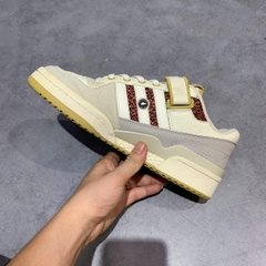 ADIDAS ORIGINALS FORUM LOW 'WHITE' HQ4604 SIZE 42 GIÀY 2HAND CHÍNH HÃNG