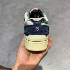 FORUM EXHIBIT LOW 'NAVY MULTI' ID2563 SIZE 42 2/3 GIÀY 2HAND CHÍNH HÃNG