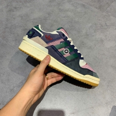 FORUM EXHIBIT LOW 'NAVY MULTI' ID2563 SIZE 42 2/3 GIÀY 2HAND CHÍNH HÃNG