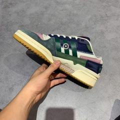 FORUM EXHIBIT LOW 'NAVY MULTI' ID2563 SIZE 42 2/3 GIÀY 2HAND CHÍNH HÃNG