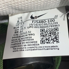 NIKE COURT VISION LOW 'WHITE OIL GREEN' FJ5480-100 SIZE 42 GIÀY 2HAND CHÍNH HÃNG