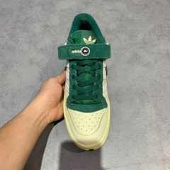ADIDAS FORUM LOW 'SAIL GREEN' GX9398 SIZE 42 GIÀY 2HAND CHÍNH HÃNG