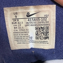 NIKE AIR MONARCH IV 'WHITE/NAVY' 415445-102 SIZE 42.5 GIÀY 2HAND CHÍNH HÃNG