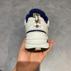 NIKE AIR MONARCH IV 'WHITE/NAVY' 415445-102 SIZE 42.5 GIÀY 2HAND CHÍNH HÃNG