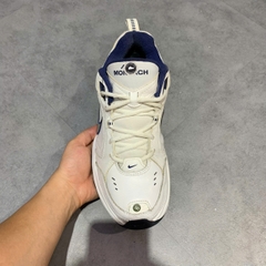 NIKE AIR MONARCH IV 'WHITE/NAVY' 415445-102 SIZE 42.5 GIÀY 2HAND CHÍNH HÃNG