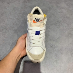 NIKE BLAZER LOW '77 JUMBO 'WHITE OLD ROYAL' DQ8768-100 SIZE 42.5 GIÀY 2HAND CHÍNH HÃNG