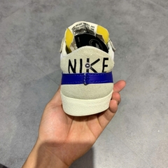 NIKE BLAZER LOW '77 JUMBO 'WHITE OLD ROYAL' DQ8768-100 SIZE 42 GIÀY 2HAND CHÍNH HÃNG