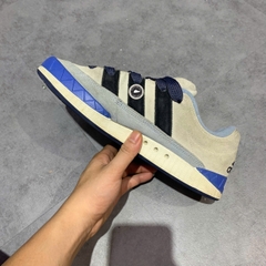 ADIDAS ADIMATIC WHITE NAVY IG6006 SIZE 42 2/3 GIÀY 2HAND CHÍNH HÃNG